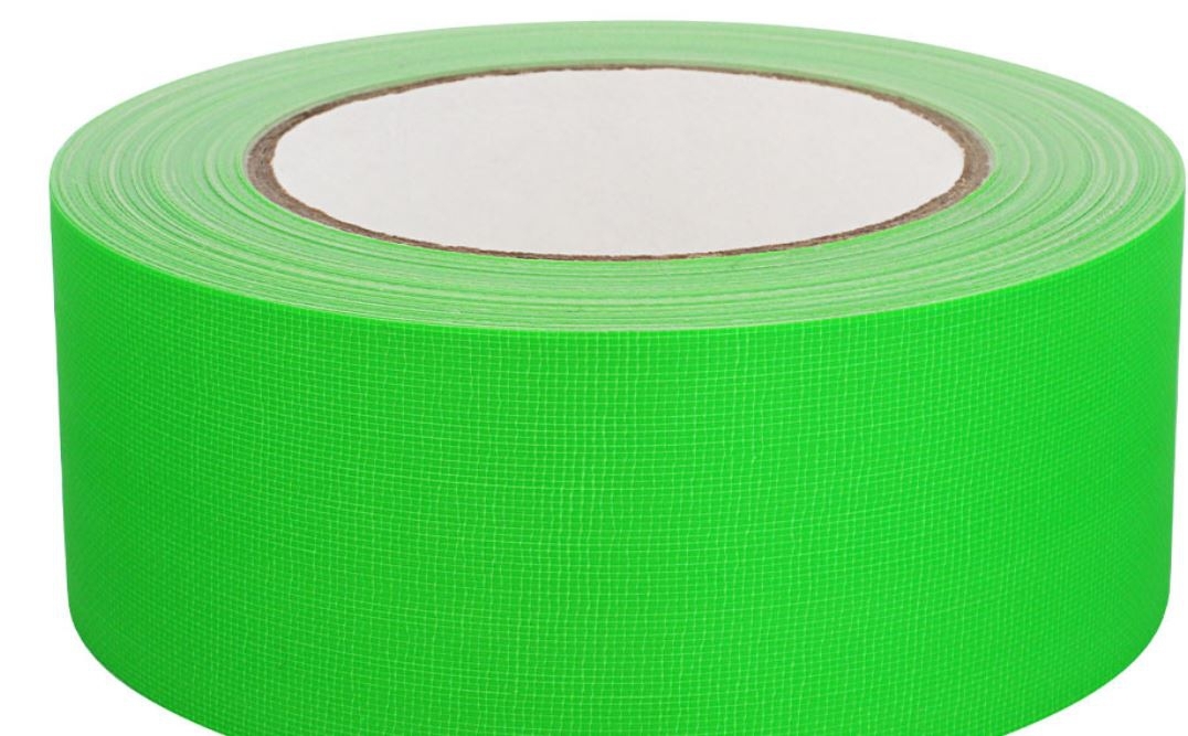 S-K-S 995 Fabric tape neon green 15mmx25m