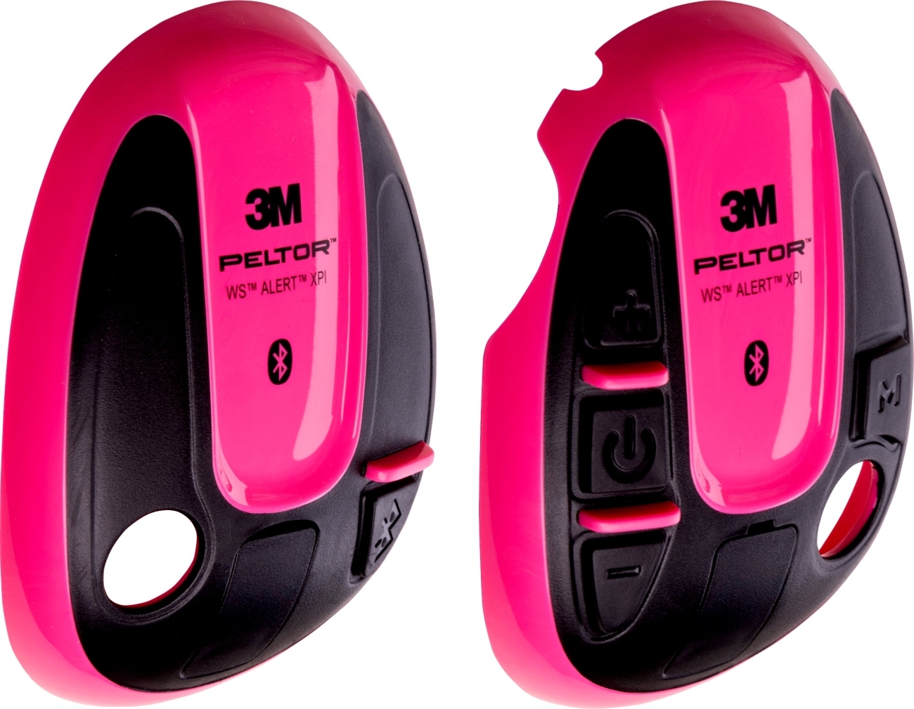 3M PELTOR-suojukset WS ALERT-kuulokkeille, vaaleanpunainen, 1 pari (vasen oikea), 210300-664-RE/1