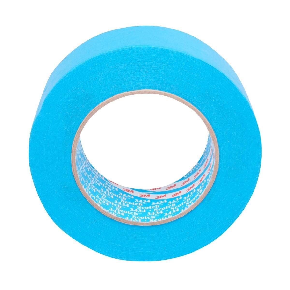 3M Scotch Blauwe Tape 3434, Blauw, 48 mm x 50 m #07899