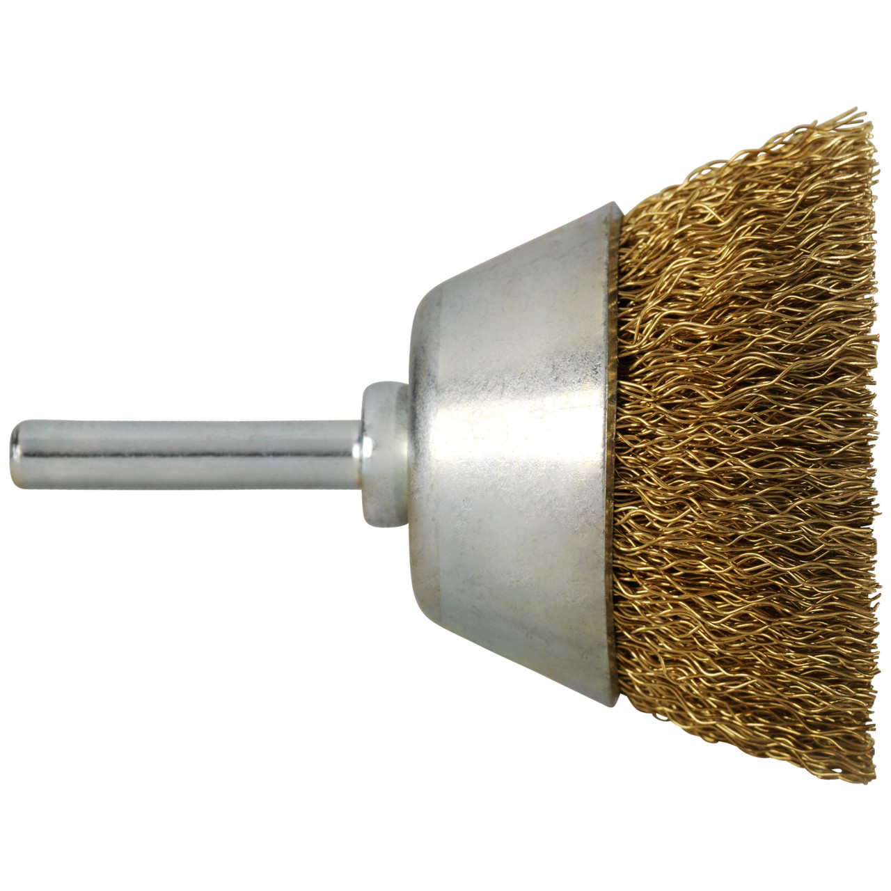 TYROLIT Cup brushes DxLxH-GExI 60x15x20-6x30 For non-ferrous metals, shape: 52TDW - (cup brushes), Art. 23469