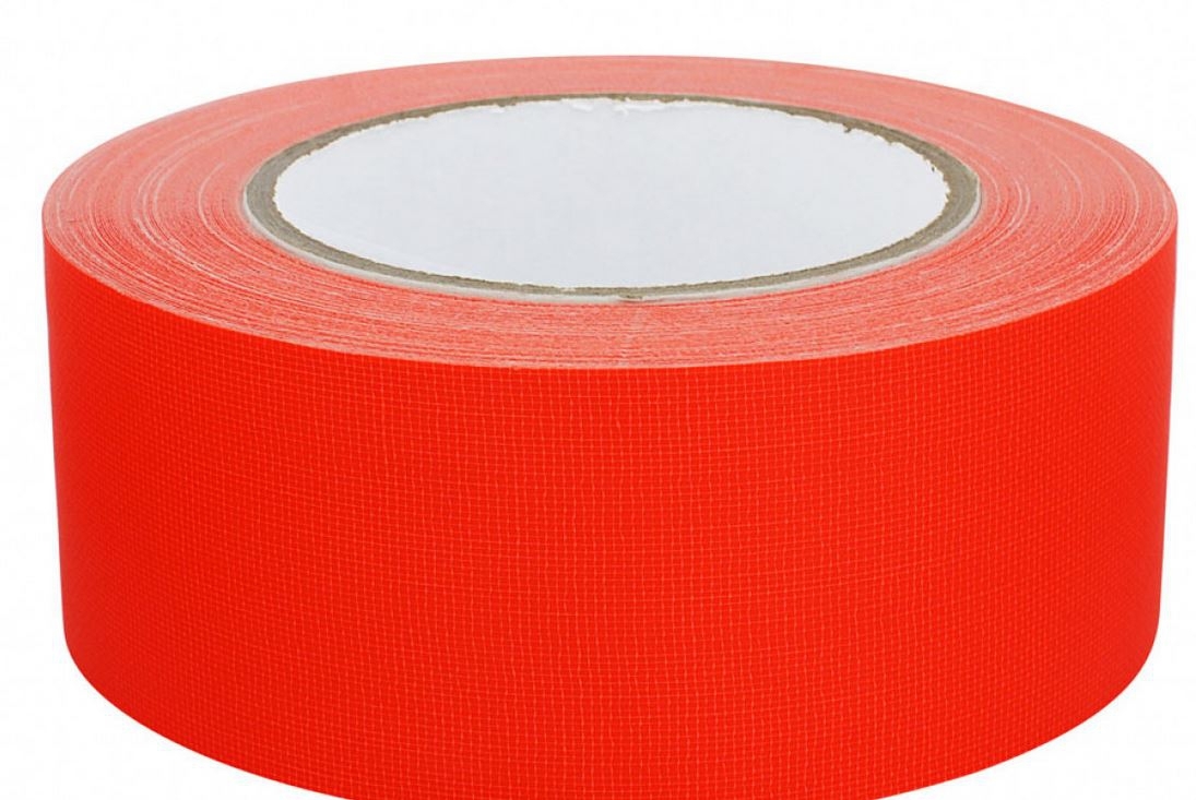 S-K-S 995 Stoffen tape neon oranje 15mmx25m