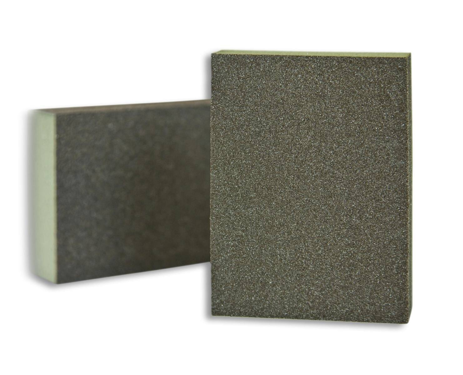 3M Abrasive sponge, four-sided coated, 68 mm x 100 mm x 26 mm, hard, medium #68027