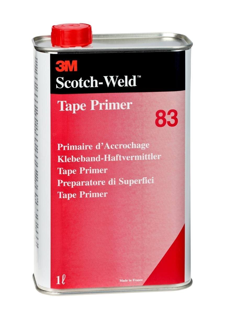 3M Scotch-Weld Tape Primer synteettisiin elastomeereihin perustuva 83, kullankeltainen, 1 l