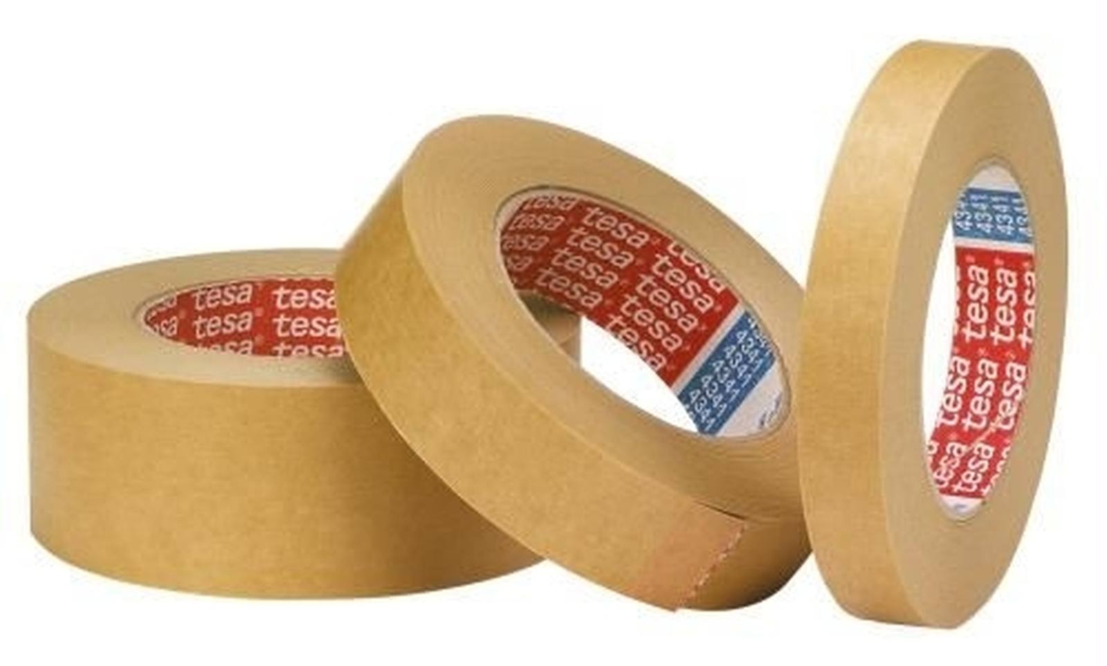 Ruban d'emballage adhésif Tesa beige 50 mm x 100 m scotch marron