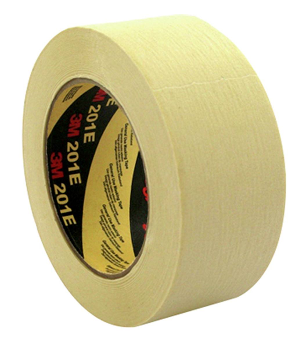 3M crepe adhesive tape 201E, beige, 24 mm x 50 m, 0.135 mm