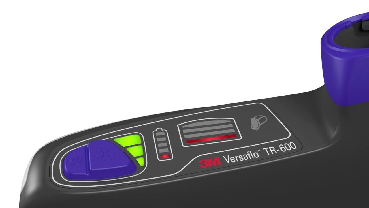 3M TR-619+ Versaflo aloituspakkaus, sis. TR-602E, tarvikkeet ja 3M Versaflo premium kevyt huppu S657 aloituspakkaus, sis. päänpidikkeen ja sisäpuolen lappu, materiaali: Web 24