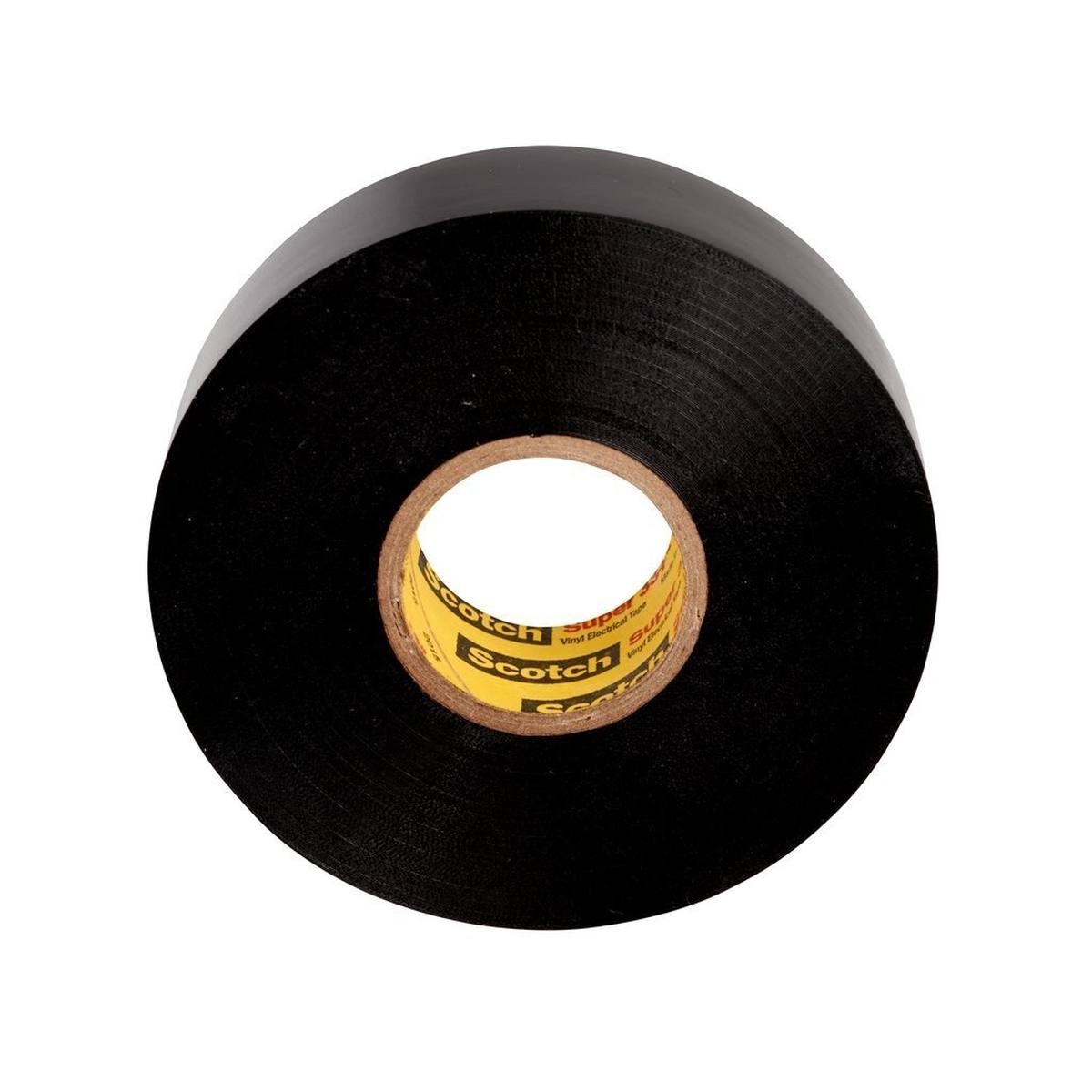 3M Scotch Super 33+ Ruban électrique isolant en vinyle, noir, 38 mm x 33 m, 0,18 mm