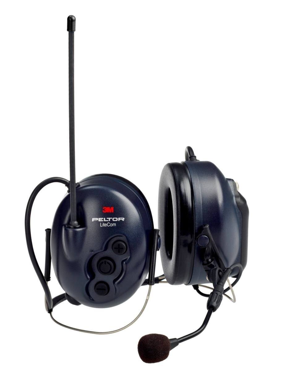 Radio di protezione dell'udito a impulsi 3M Peltor LiteCom Pro II, PMR 446, fascia da collo, SNR = 33 dB LCB