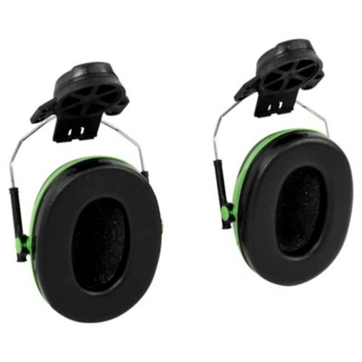 3M Peltor oorkappen, X1P3E helmbevestiging, groen, SNR = 26 dB met helmadapter P3E (voor alle 3M helmen, behalve G2000)