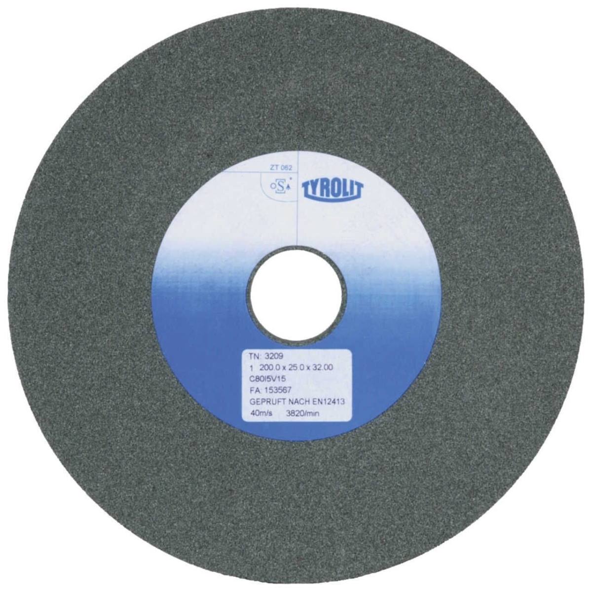 TYROLIT discos de desbaste cerámicos convencionales DxDxH 175x25x51 Para metales no férricos, forma: 1, Art. 34287487