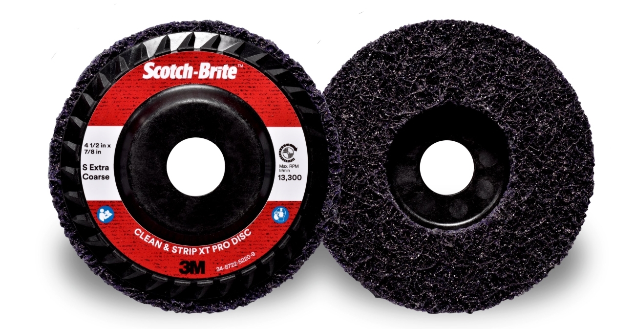 3M Scotch-Brite coarse cleaning disc XT-RD Pro, 125 mm, 22 mm, S, extra coarse