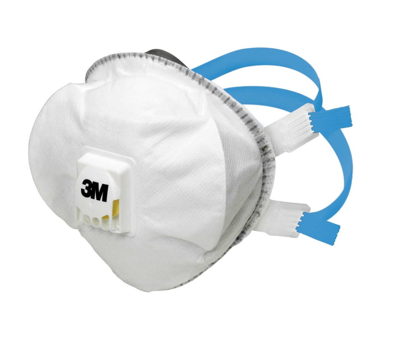 3M 8825+ Respirator FFP2 R D z ventilom za hladen pretok izdiha, do 10-kratnik mejne vrednosti