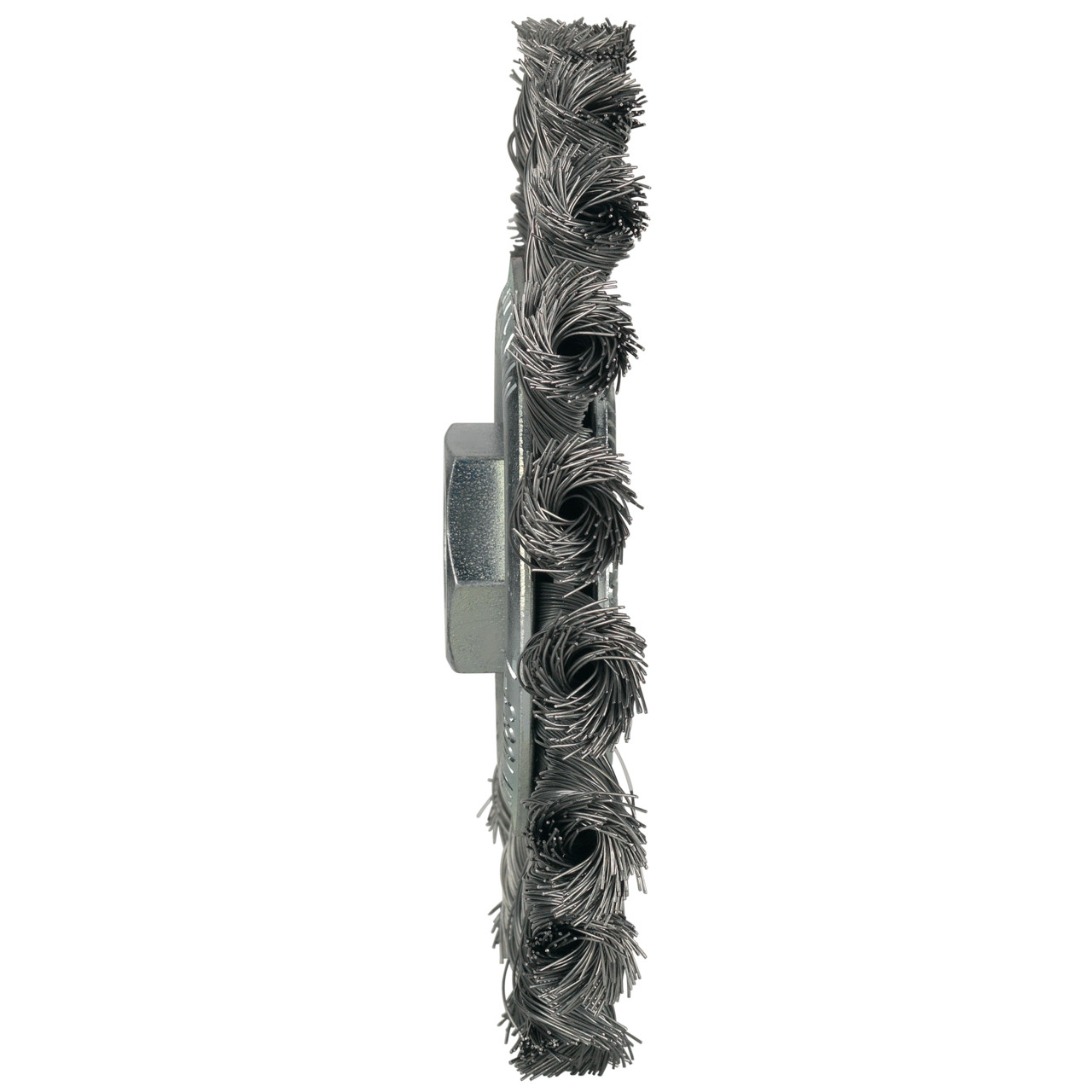TYROLIT spazzole rotonde DxLxH 100x11x22x16 Per acciaio, forma: 1RDZ - (spazzola rotonda), Art. 34275969