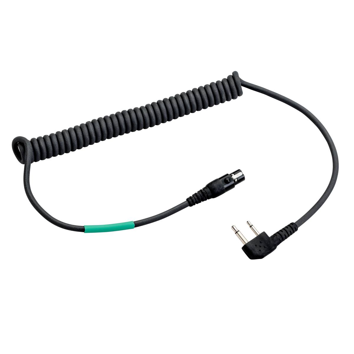 3M Peltor FLX2 Cable Icom 2-Pin Angulado, FLX2-35