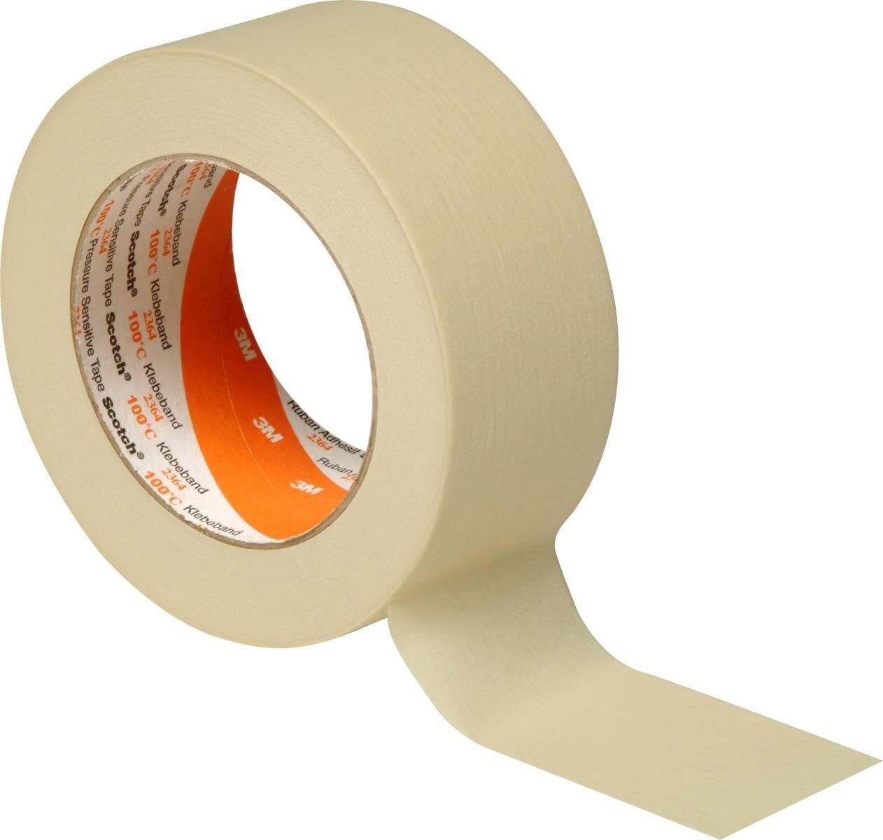 3M Scotch papieren tape 2364, Zeem, 36 mm x 50 m, 0,16 mm