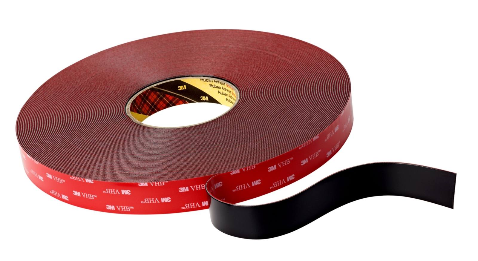 3M VHB adhesive tape 5930F, black, 9 mm x 33 m, 0.8 mm