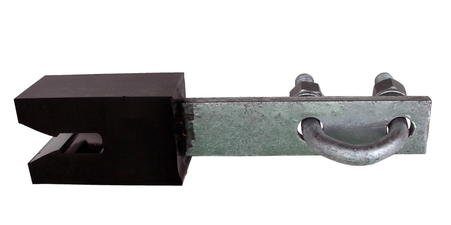 3M DBI-SALA LAD-SAF Guía de cable para escalera de peldaños, recta, acero galvanizado