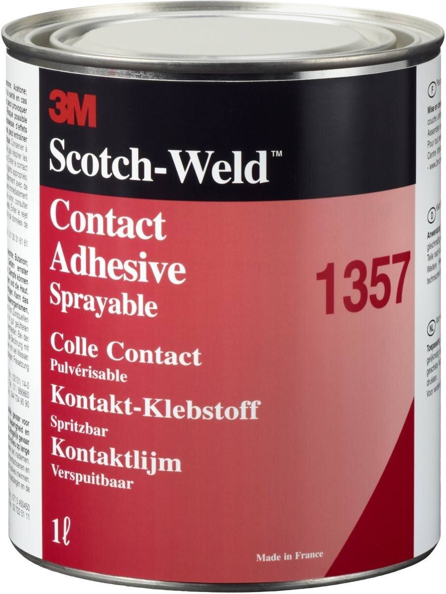 3M Scotch-Weld colle à solvant à base de polychloroprène 1357, olive, 1 l