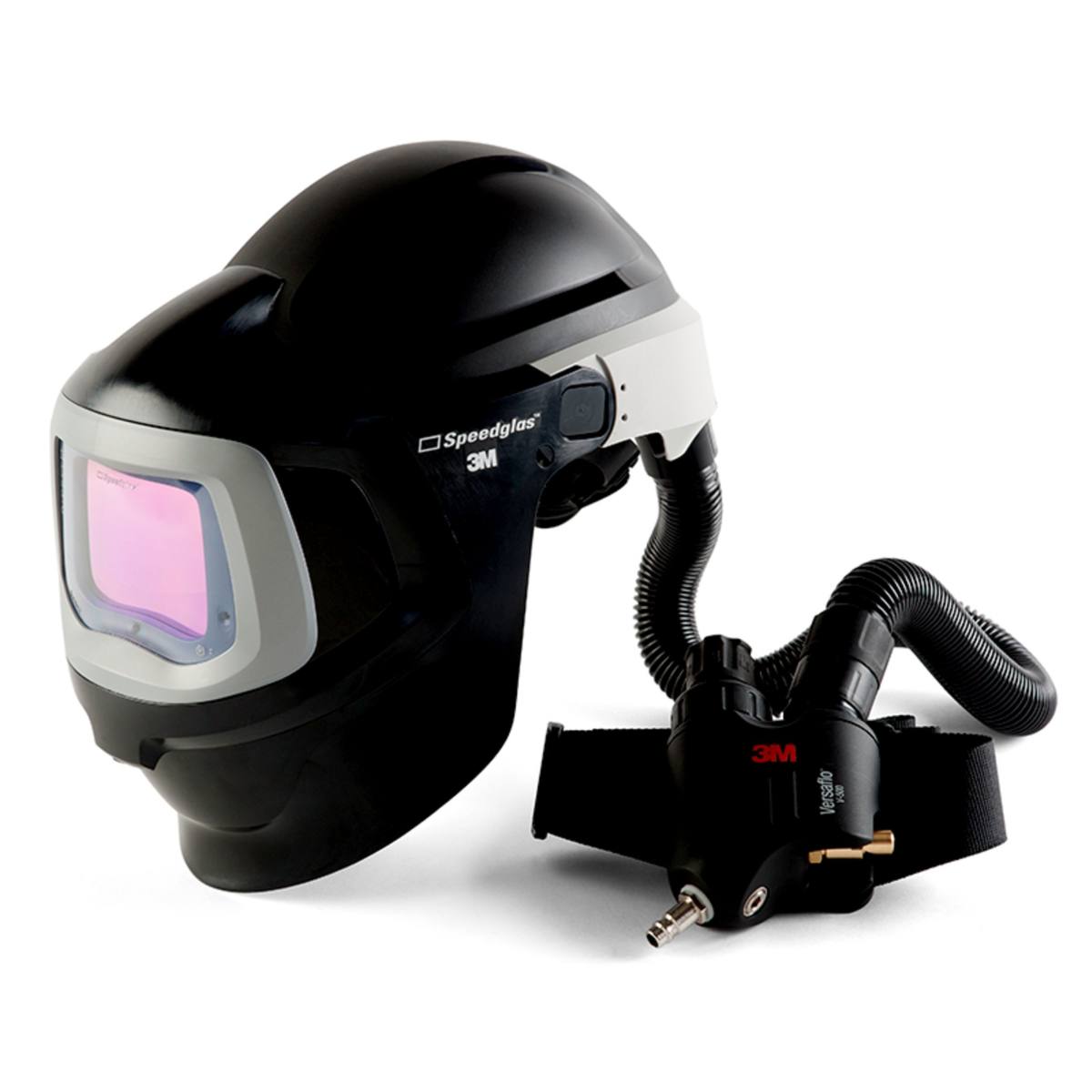 Masque de soudure 3M Speedglas 9100 MP, avec 9100XXi ADF, avec protection respiratoire à air comprimé Versaflo V-500E, sacoche incluse 79 01 01 #578826