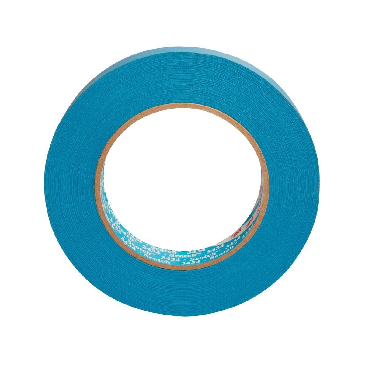 3M Scotch Blue Tape 3434, Blue, 18 mm x 50 m #07895