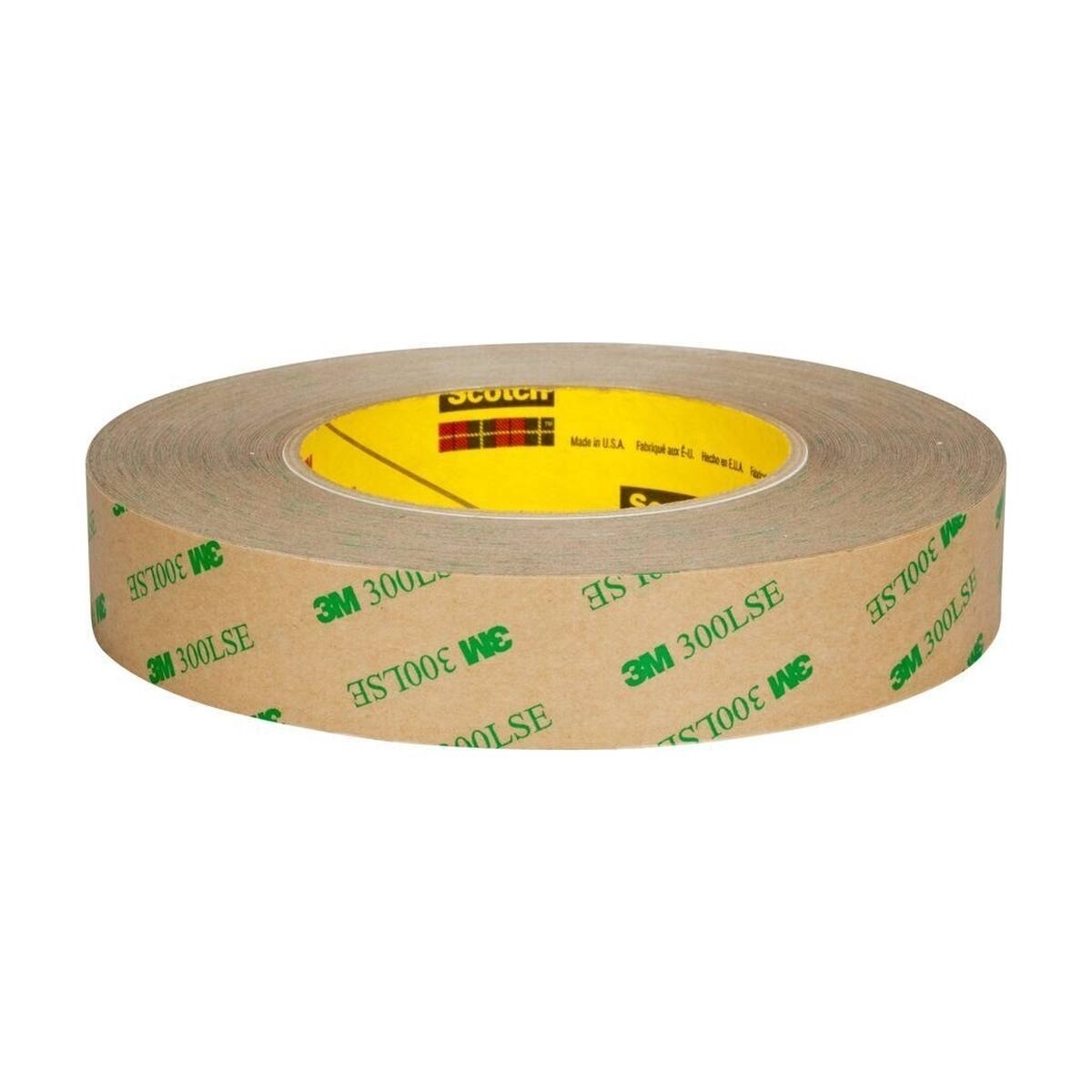 3M Dvostranski lepilni trak s poliestrsko podlago 93020LE, prozoren, 50 mm x 55 m, 0,20 mm