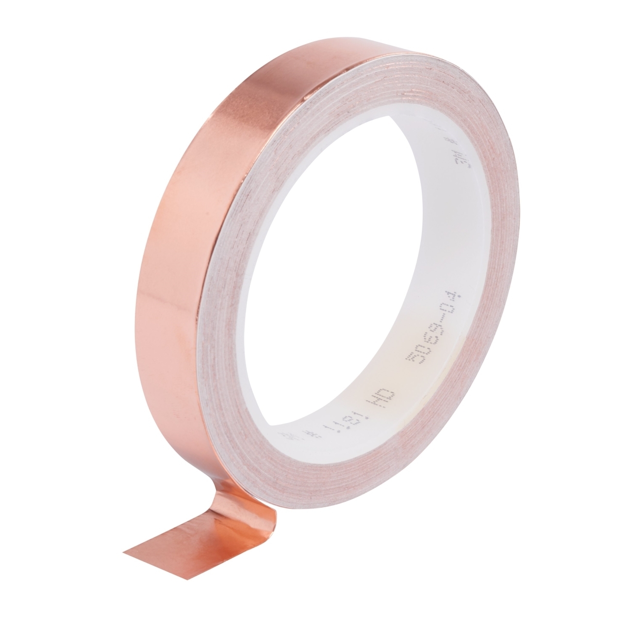 3M ET 1181 Copper foil smooth, with conductive adhesive, copper, 6 mm x 16.5 m x 0.07 mm