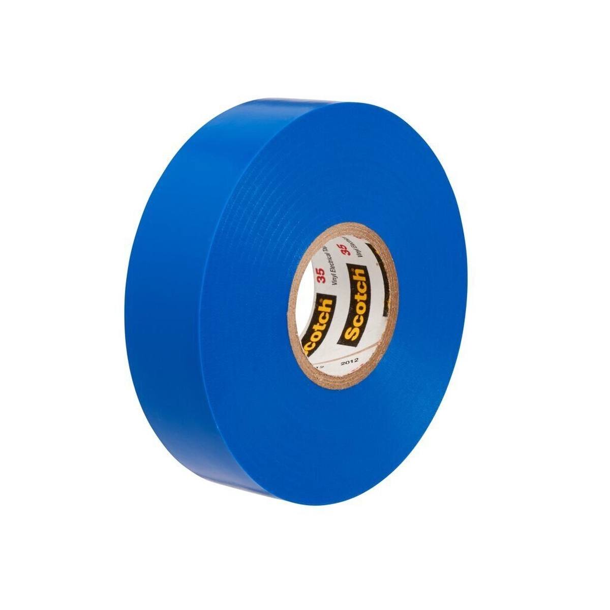 3M Scotch 35 vinyl electrical insulating tape, blue, 19 mm x 20 m, 0.18 mm