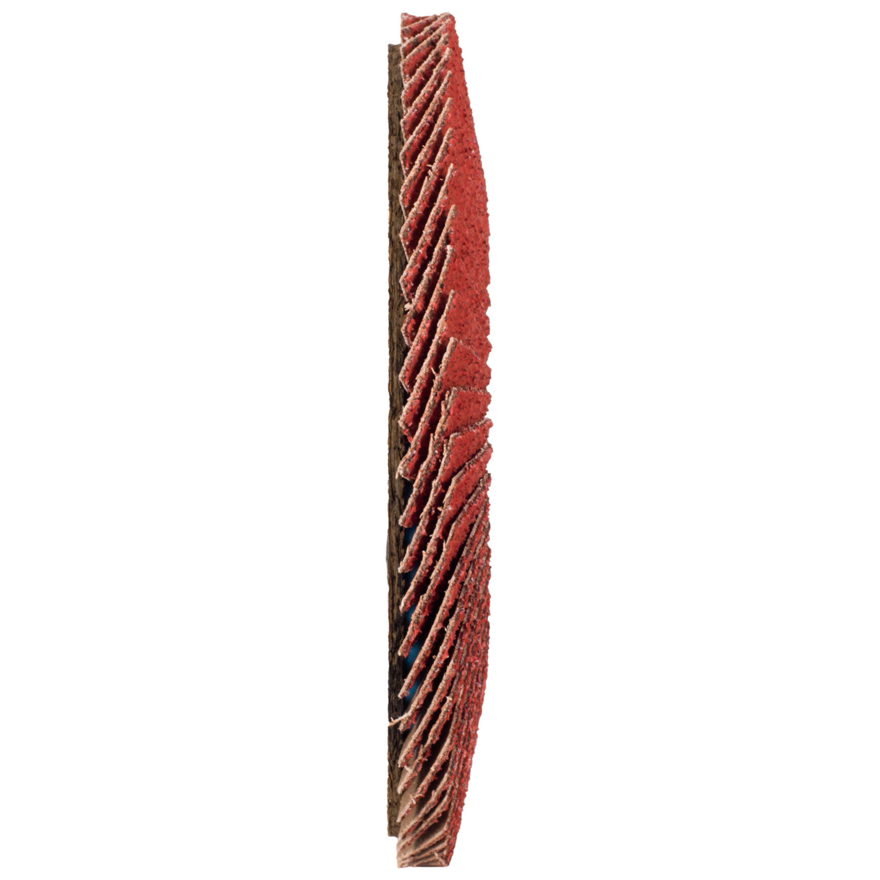 TYROLIT getande borgring DxH 125x22,23 CERABOND getande borgring voor roestvrij staal, P80, vorm: 28A - rechte uitvoering (uitvoering glasvezeldragerhuis), Art. 34166177