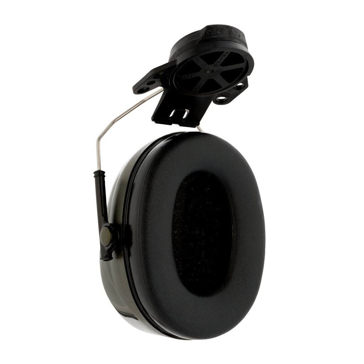 3M Peltor Optime II earmuffs, helmet attachment, green, with helmet adapter P3E (for all 3M helmets, except G2000), SNR = 30 dB, H520P3E