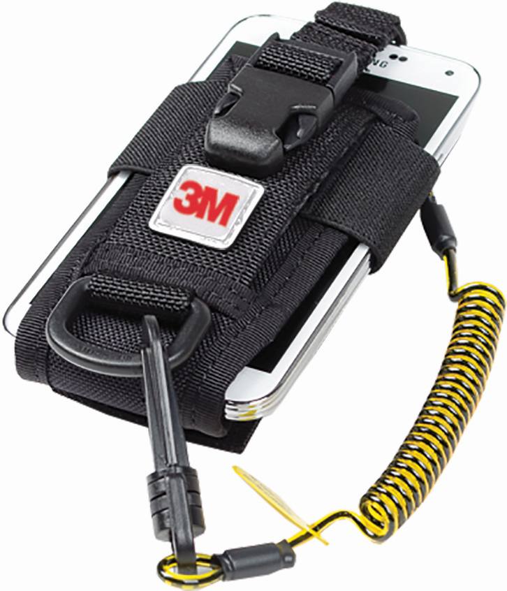 3M DBI-SALA portautensili per smartphone, regolabile, incl. chiusura a spirale 1500060, , Dimensioni: 13,3 cm x 5 cm, 13,3 x 5 cm