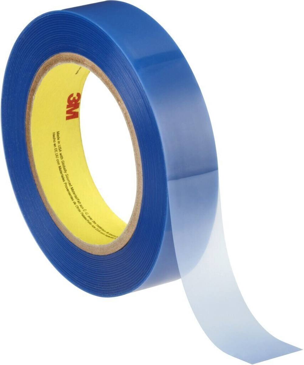 3M ruban adhésif de masquage polyester 8901, bleu, 12 mm x 66 m