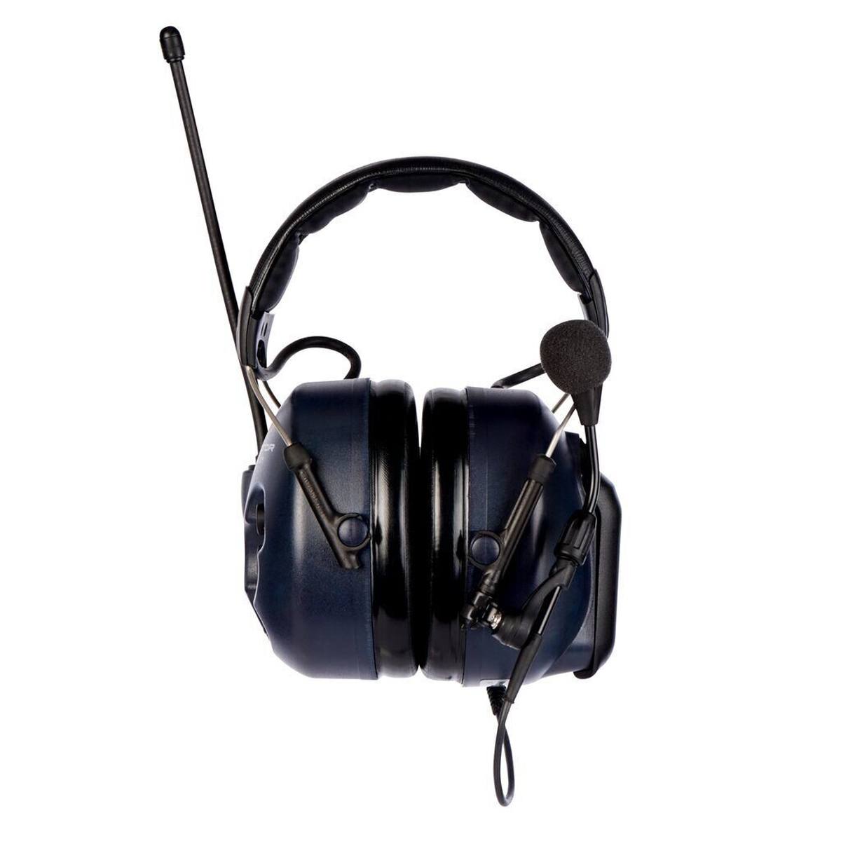 3M LiteCom met hoofdband, ingebouwde PMR 446-radio, incl. boommicrofoon, SNR = 32 dB, blauw