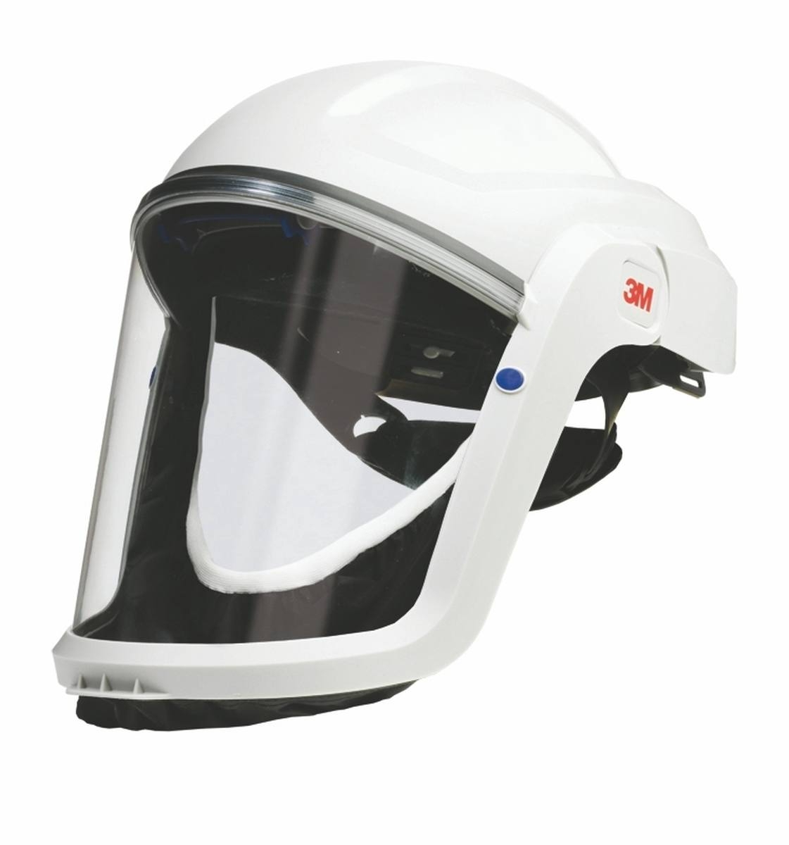 3M TR-315E Versaflo starter pack incl. TR-302E, accesorios y casco de seguridad 3M Versaflo M206 con junta facial de confort y visera de policarbonato, transparente