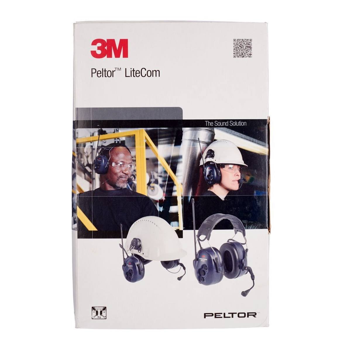 3M LiteCom with headband, built-in PMR 446 radio, incl. boom microphone, SNR = 32 dB, blue