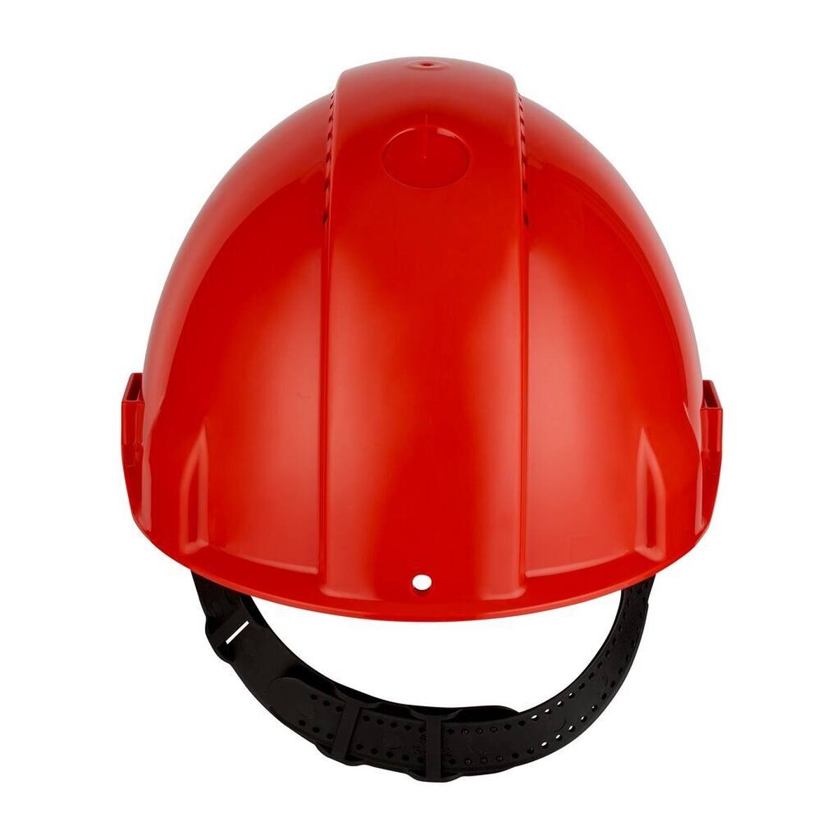 Casco de seguridad 3M G3000 G30CUR en rojo, ventilado, con uvicator, pinlock y banda de sudor de plástico