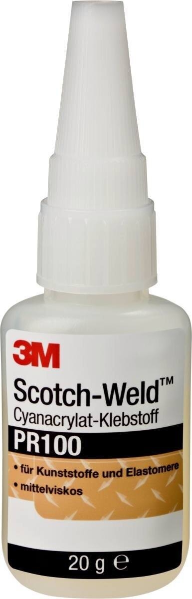 3M Scotch-Weld cyanoacrylate adhesive PR 100, clear, 20 g