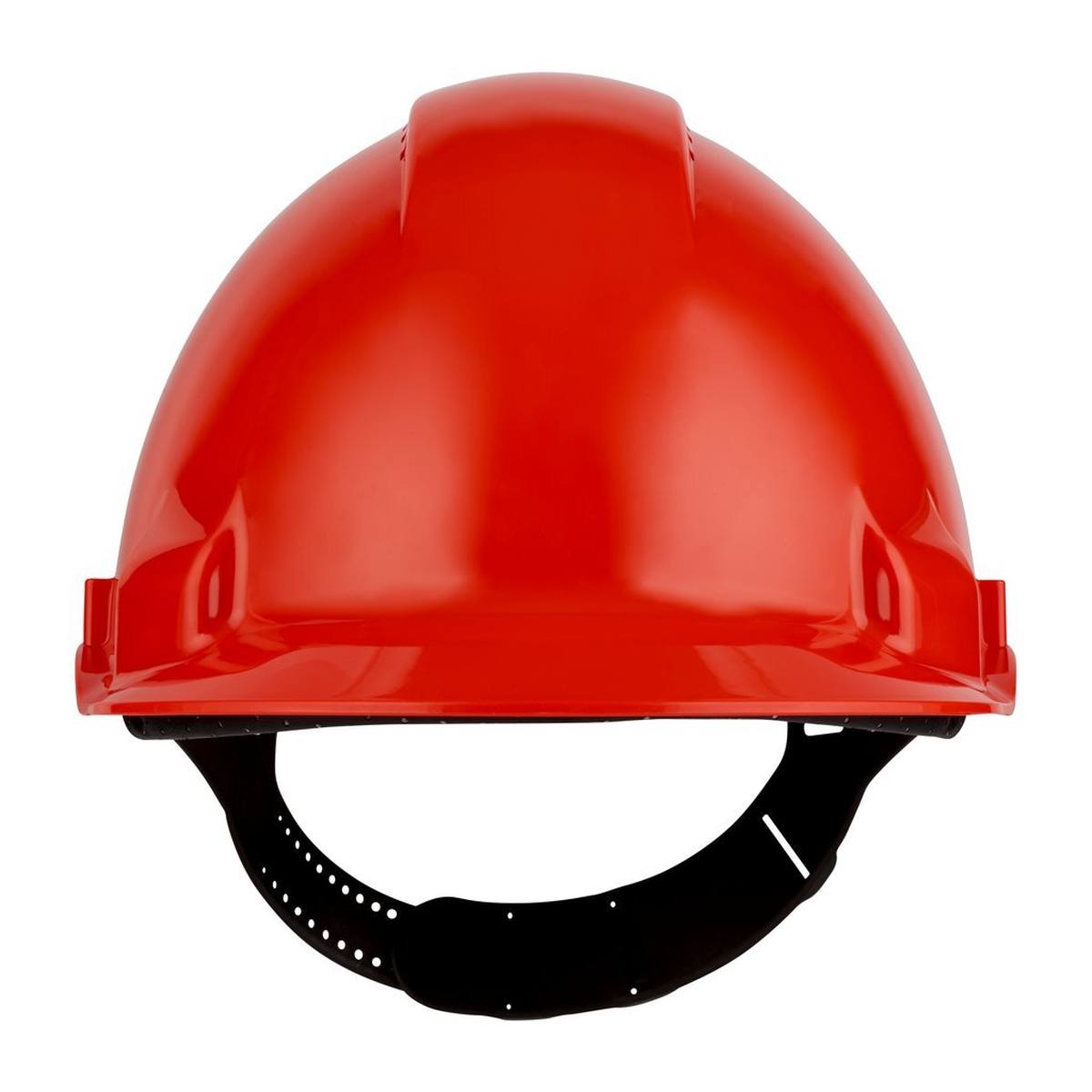 Casco de seguridad 3M G3000 G30CUR en rojo, ventilado, con uvicator, pinlock y banda de sudor de plástico
