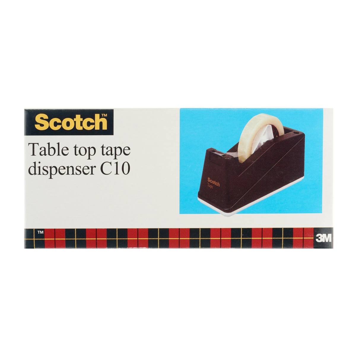 3M Scotch C10 Dispenser da scrivania nero