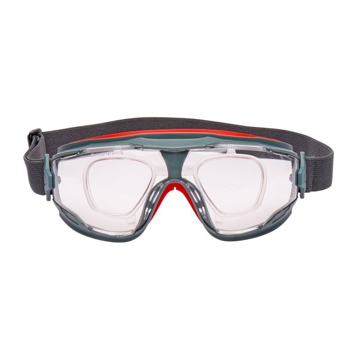 Gafas de visión total 3M GoggleGear 500 GG501V, lente transparente, Scotchgard antivaho, UV