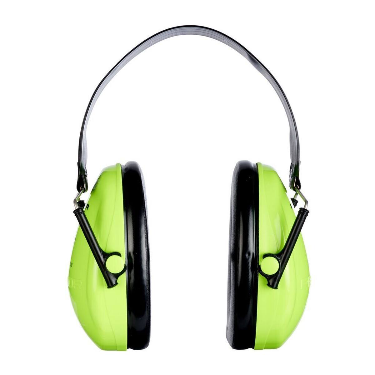 3M Peltor Optime I earmuffs, Hi-VizS headband, high visibility, NR = 27 dB, H510AV