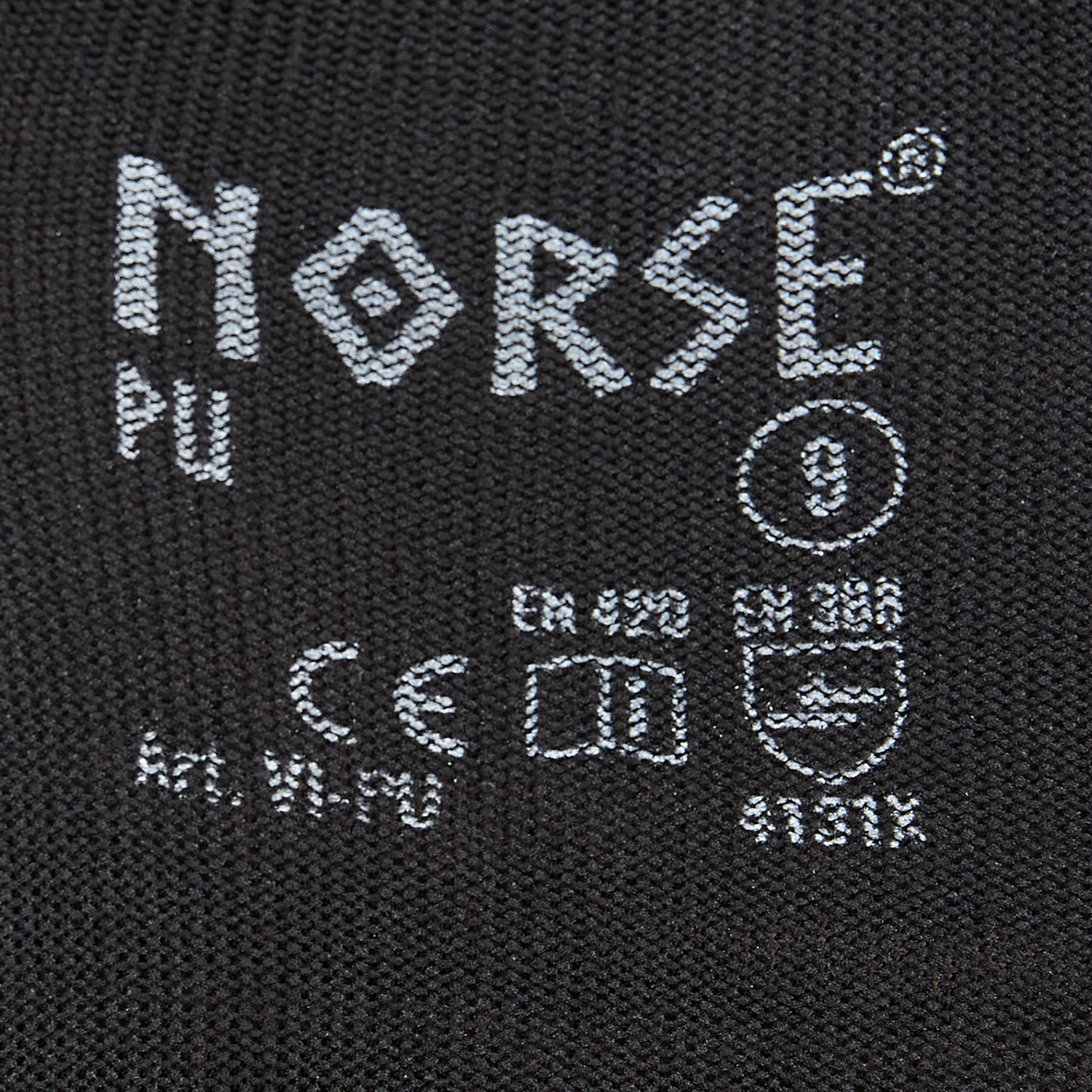 NORSE PU Guantes de montaje negros talla 8