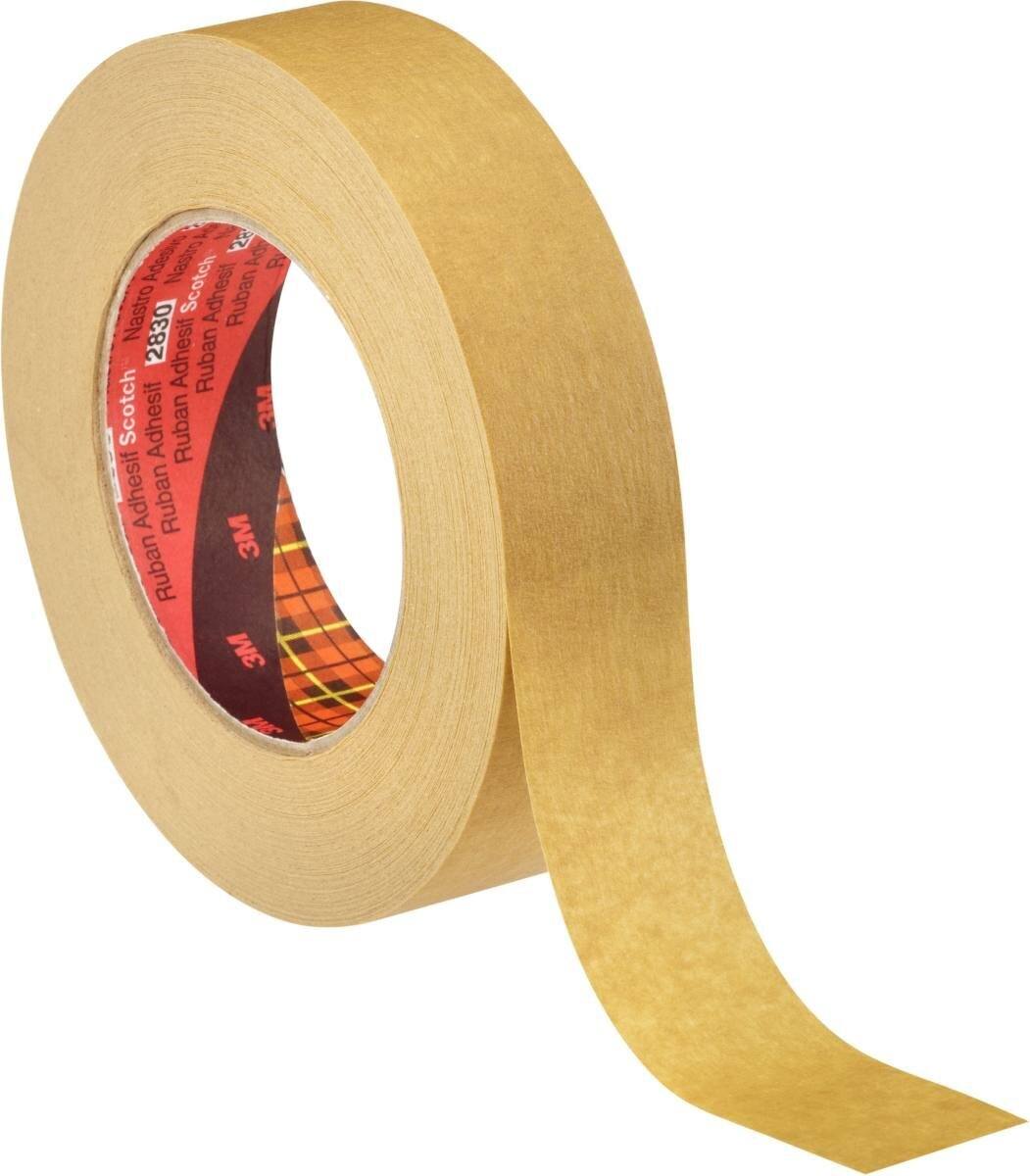 3M Scotch papieren tape 2830, bruin, 72 mm x 50 m, 0,175 mm