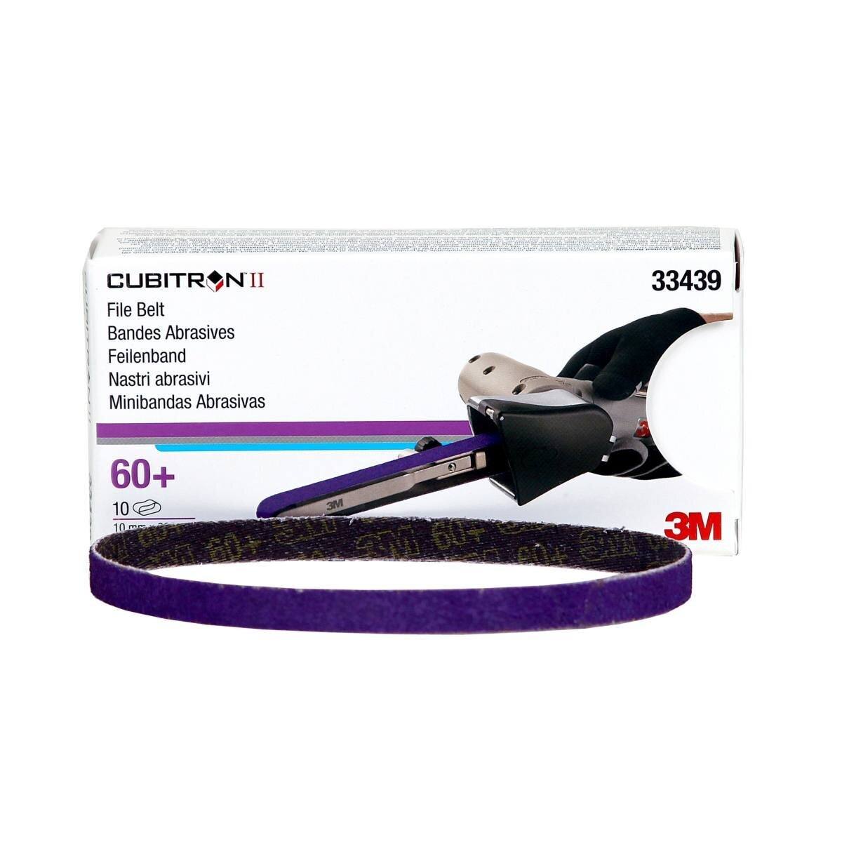 3M Cubitron II file strips, 10 mm x 330 mm, 60 , 10 pieces / pack