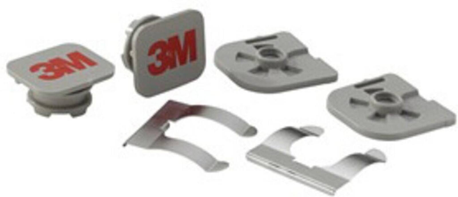 3M kiinnityssarja M-960 visiirin kehykseen (kiinnitys visiirin kehykseen, metallijousiin ja takalevyyn) M-sarjaan (1 pakkaus = 2 kpl).