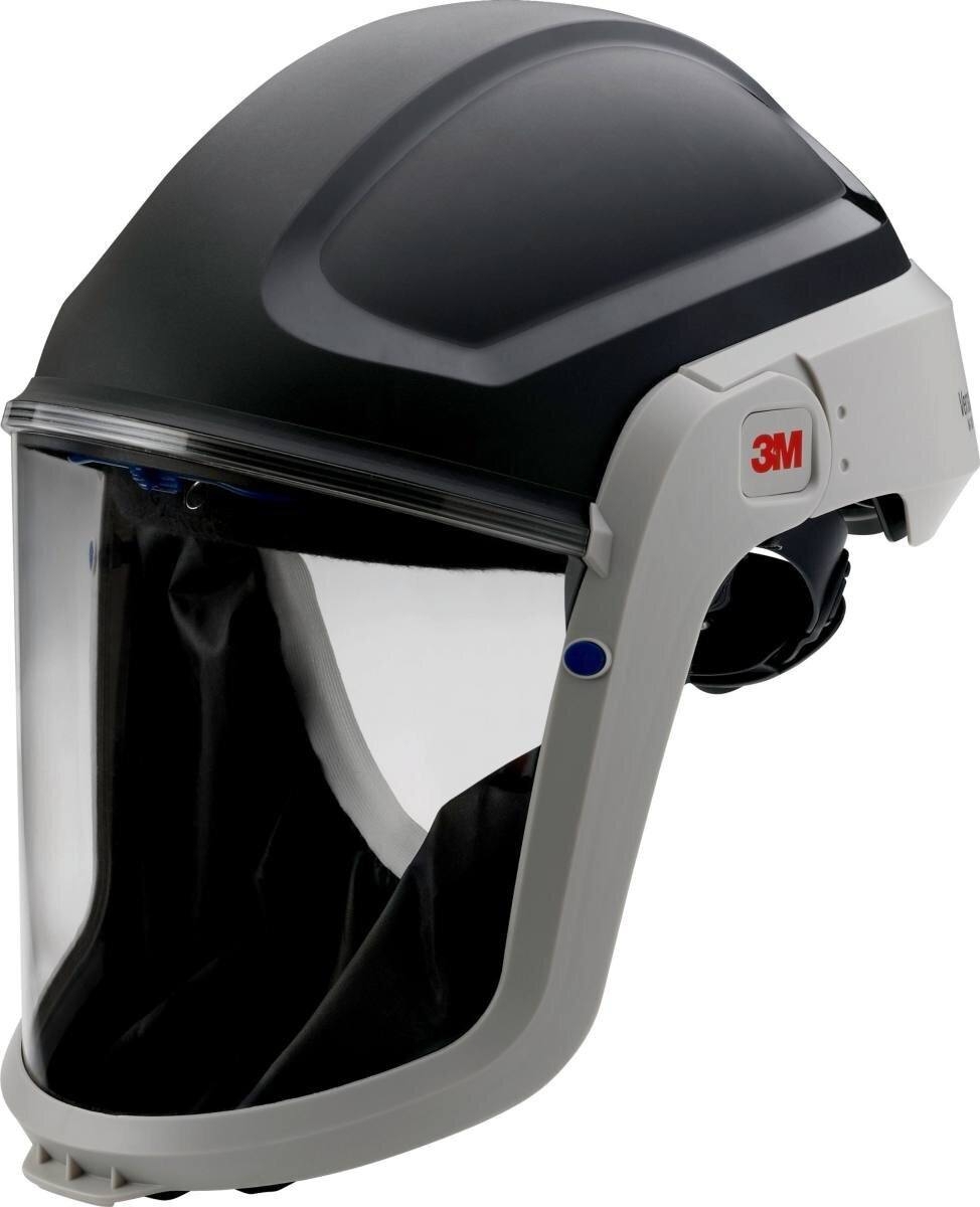 3M TR-619+ Versaflo starter pack incl. TR-602E, accesorios y casco de seguridad 3M Versaflo M306 con junta facial de confort y visor de policarbonato, transparente