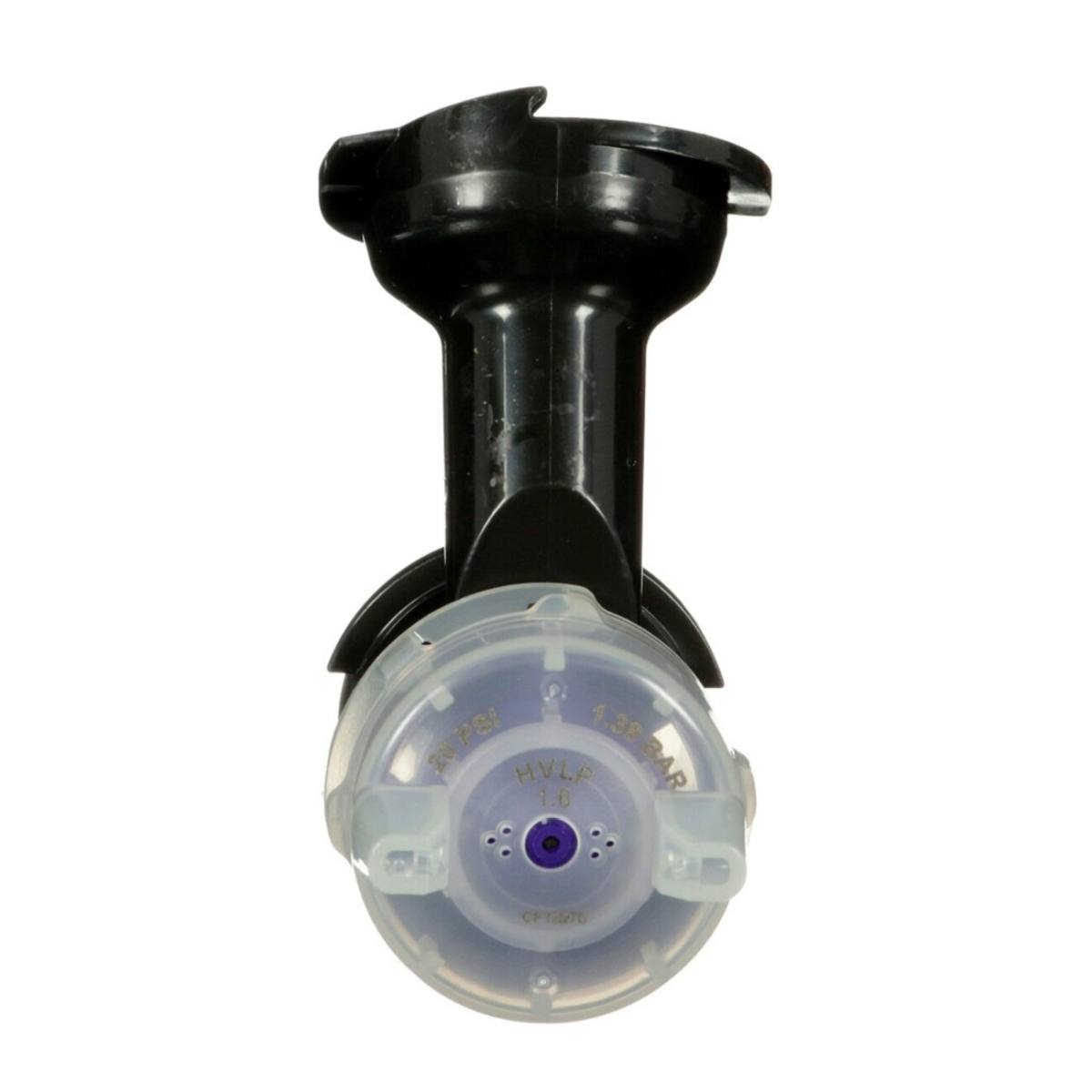 3M High performance nozzle head for flow cup Performance Gravity HVLP Atomizing Head Refill Kit 26716, Purple, 1.6 (Pack=5pcs)