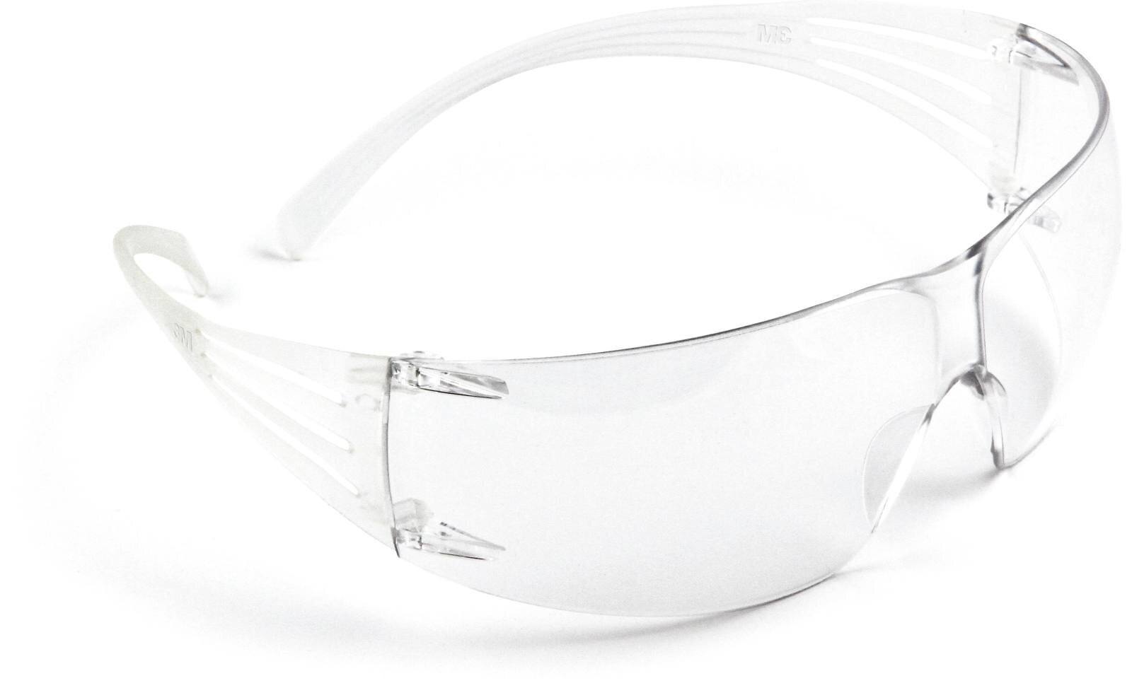 Occhiali di sicurezza 3M SecureFit 200, rivestimento antigraffio/antiappannamento plus, lenti chiare, SF201AFP