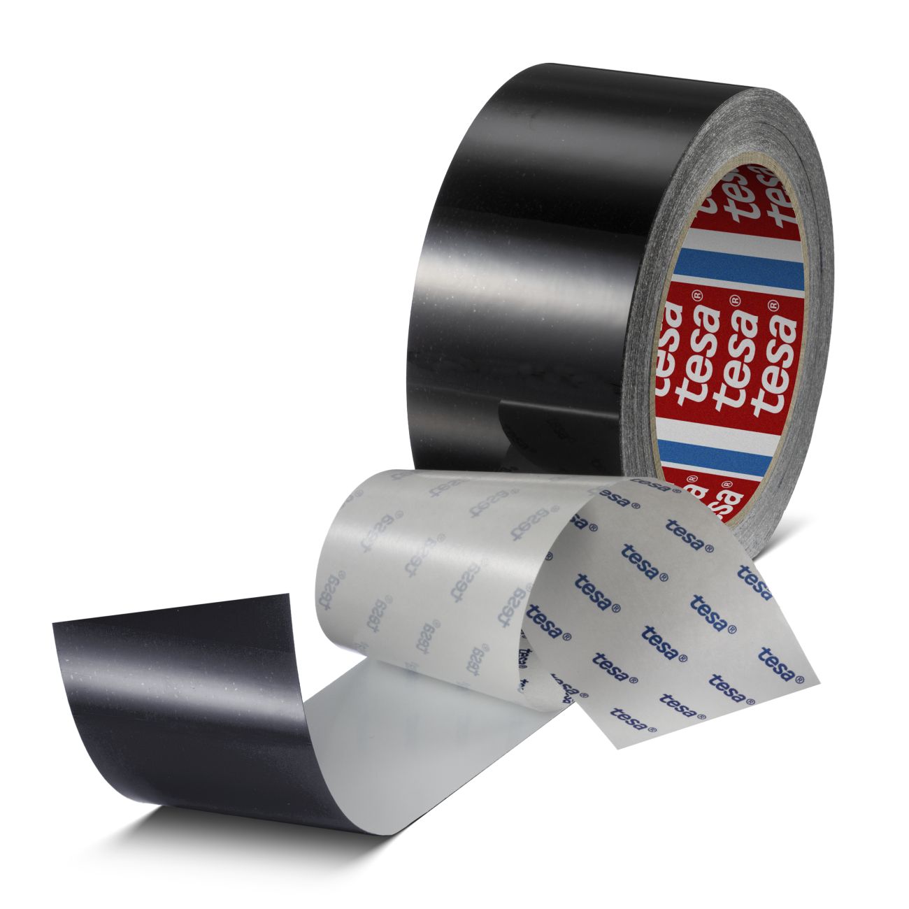 tesa 60960 Durable and scratch-resistant floor marking tape 50mmx20m black