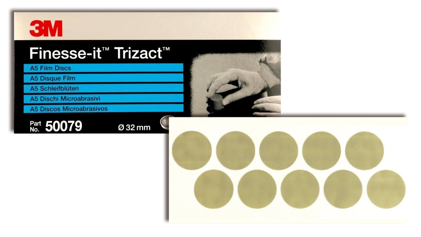 3M Trizact Stikit self-adhesive sanding disc 466LA, 32 mm, A5, (pack = 100 pieces) #50079